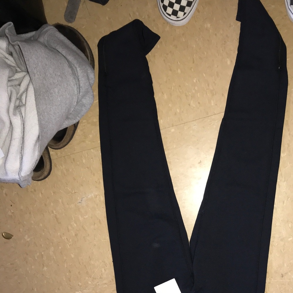 three pairs of fabletics leggings!